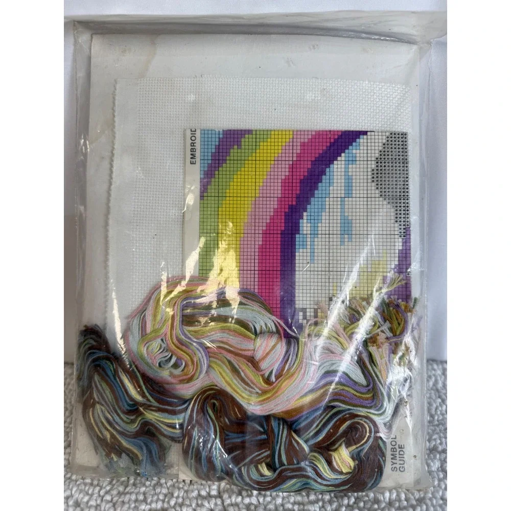 Bucilla Counted Cross Stitch Kit Whitetail Rainbow Deer Winter Vanessa Ann 49220 - Picture 6 of 8